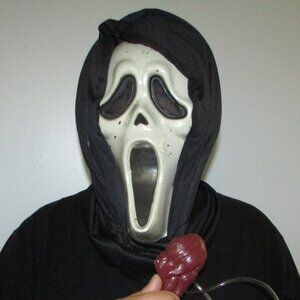 Scream Hard Plastic Halloween Mask